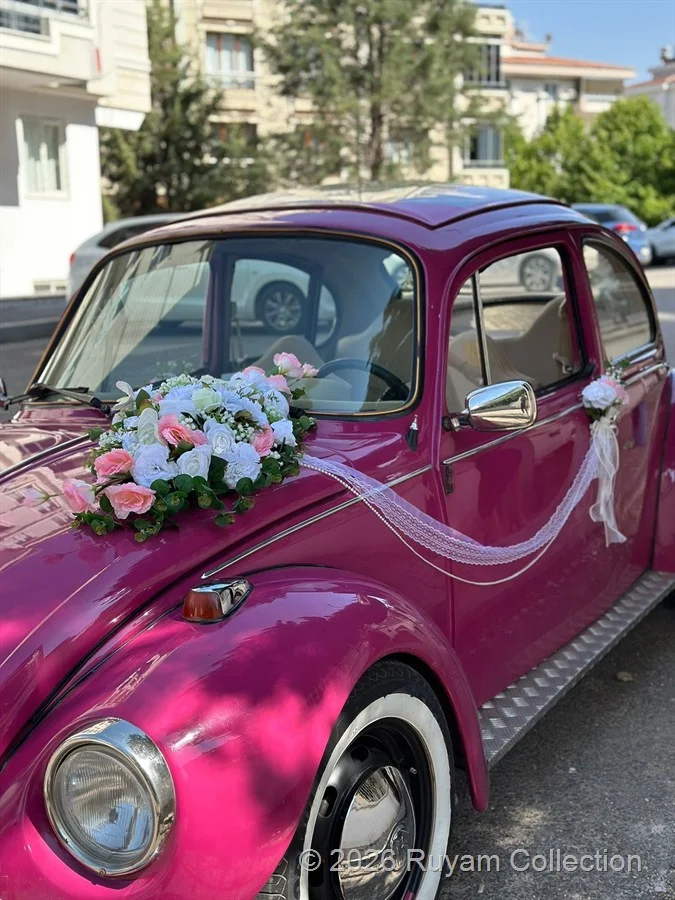 Nostaljik Gelin Araba Süsü 