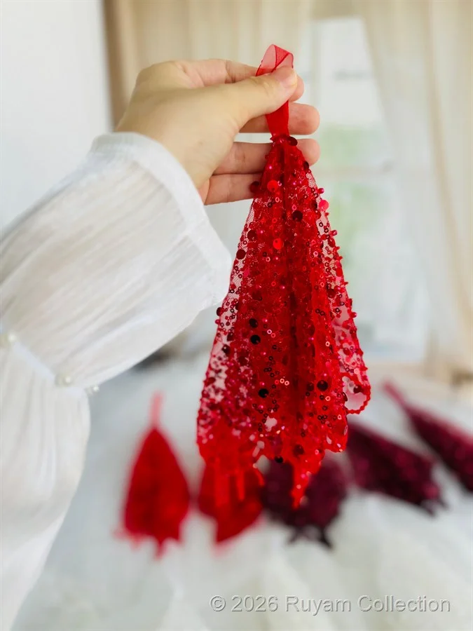 Kırmızı Halay Mendili
