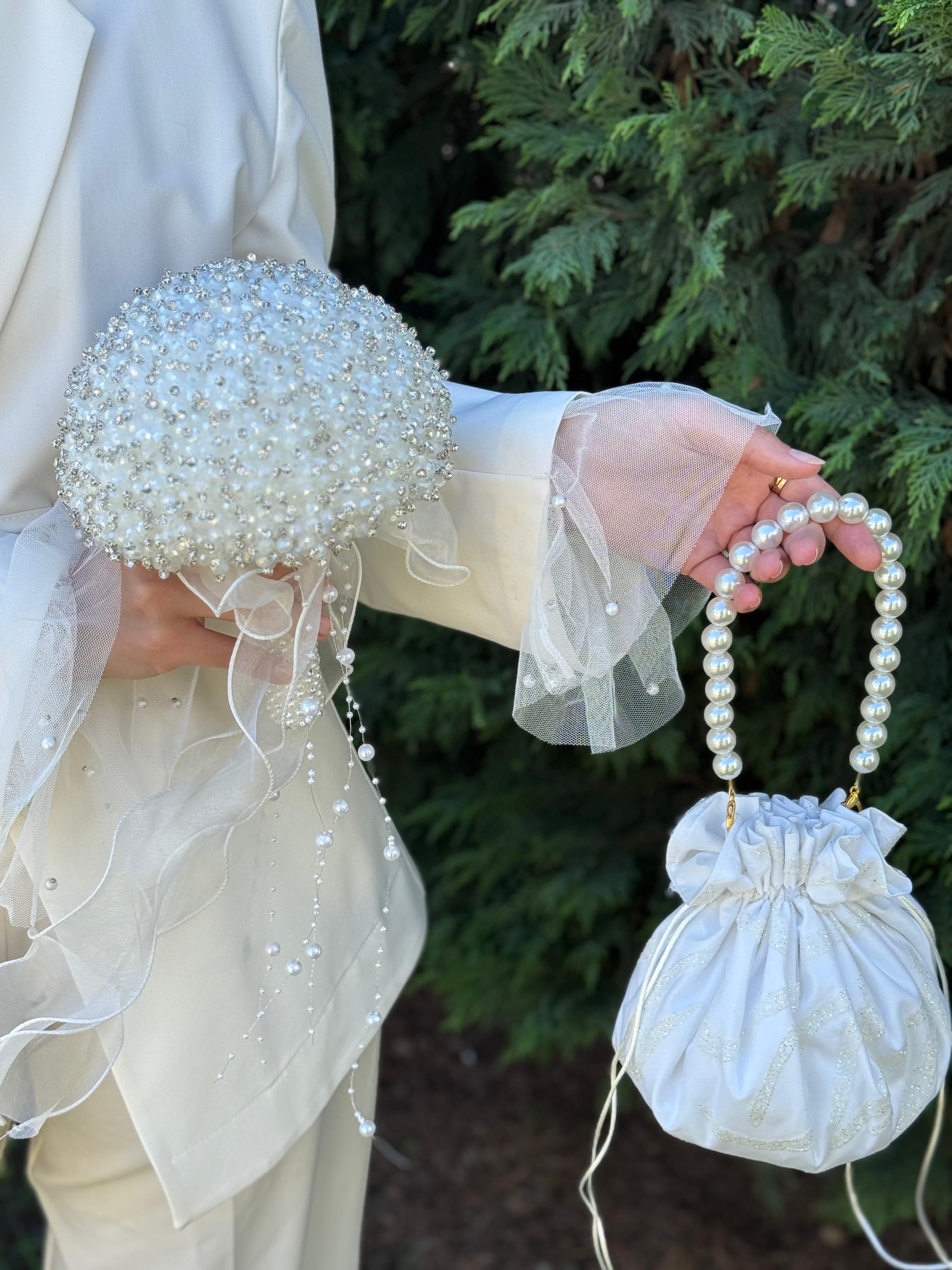 Desenli Gelin Kesesi 